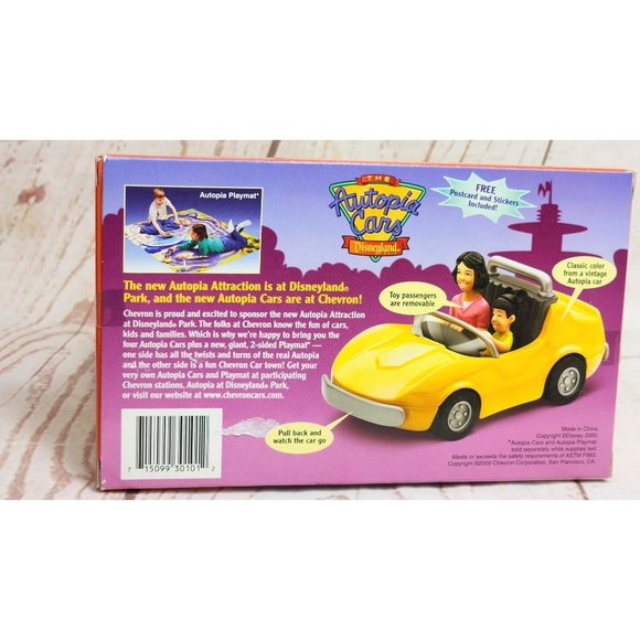 Chevron Cars' Autopia Cars Disneyland Park Pull Back and Go Toy Car - Picture 15 of 15